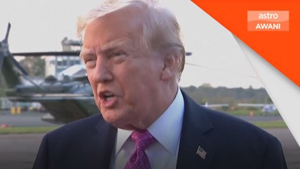 Trump desak eropah henti beli minyak Rusia, mahu sekatan lebih tegas