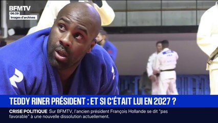 Teddy Riner a réaffirmé ses ambitions présidentielles: et si c'était lui en 2027?
