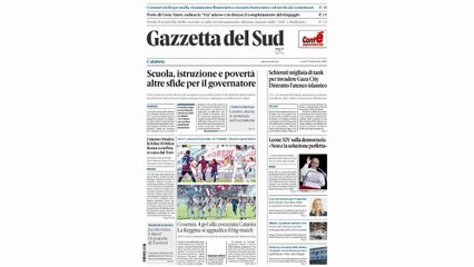 Rassegna stampa 15-09-2025 edizioni Calabria