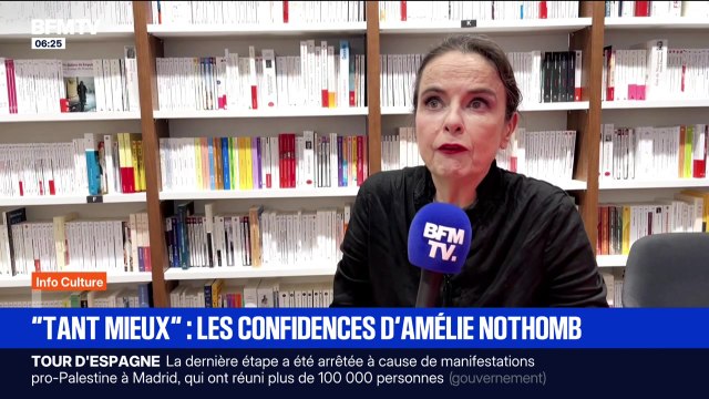 Tant mieux : les confidences d'Amélie Nothomb - 15/09