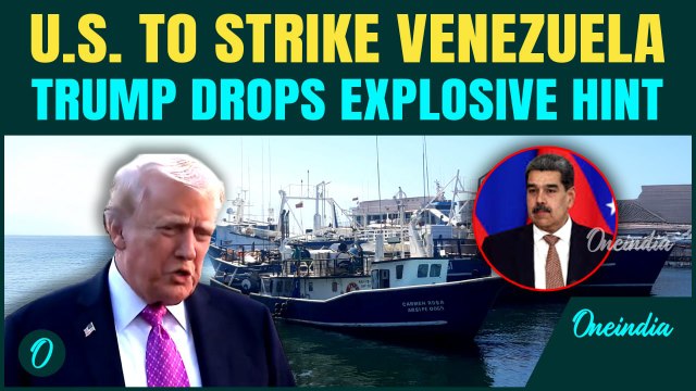 Trump Clashes with Press, Warns Maduro Govt.—Hints at Bombshell Fears of War on Venezuela Mainland