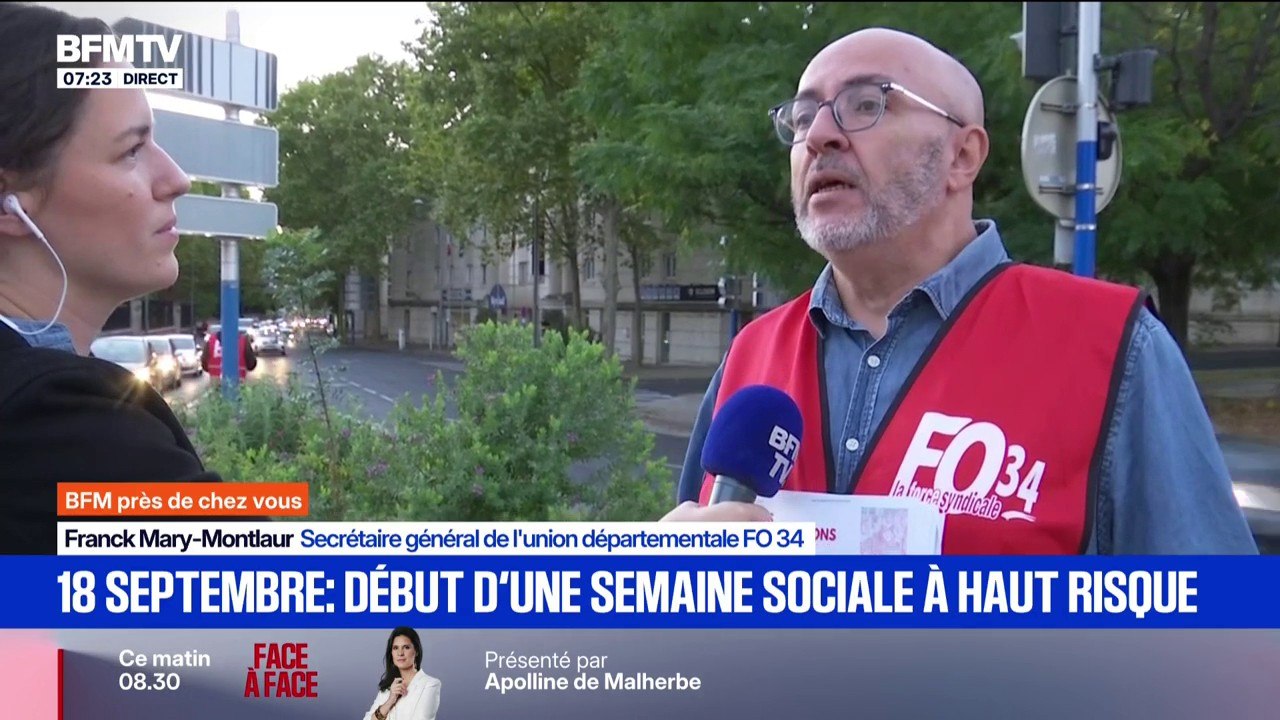 Manifestations: début d'une semaine de revendications avant le 18 septembre