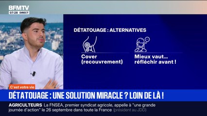 C'est votre vie : Détatouage, une solution miracle ? Loin de là ! - 15/09
