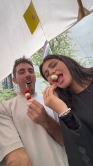 Le buffet de la soirée Snap Out Loud chez Snapchat 😋