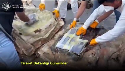 Dev Operasyon: 601 Kilo Ele Geçirildi, Değeri 1 Milyar 130 Milyon TL