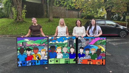 New artwork on display at hospitals Withybush, Glangwili, Bronglais, Prince Philip