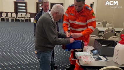 Bathurst RSL donation to SES