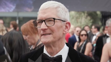 Tim Cook "Over the Moon" to Celebrate Apple's Emmy Noms | Emmys 2025