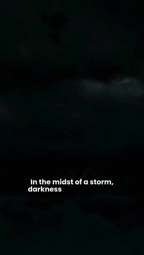 Courage in the Storm | Powerful Motivational Quote Animation
