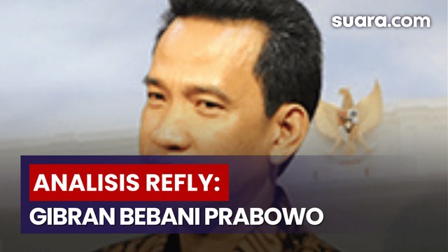 Refly Harun Nilai Gibran Jadi Beban Pemerintahan Prabowo di Tengah Gelombang Demo
