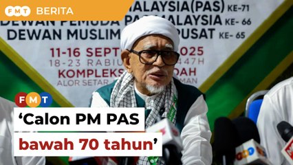 PAS pilih calon PM bawah 70 tahun, sihat, kata Hadi