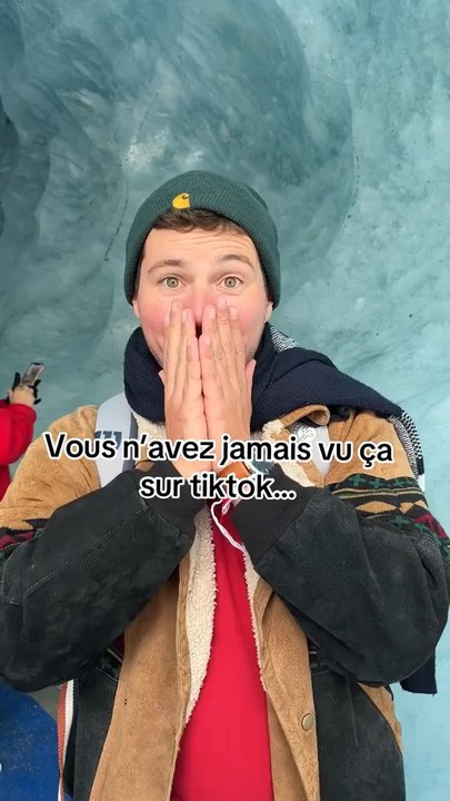 Vous n’avez jamais vu ça sur Tiktok : le cœur d’un glacier 🥶❄️