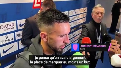 Thomasson : "On avait largement la place de marquer"