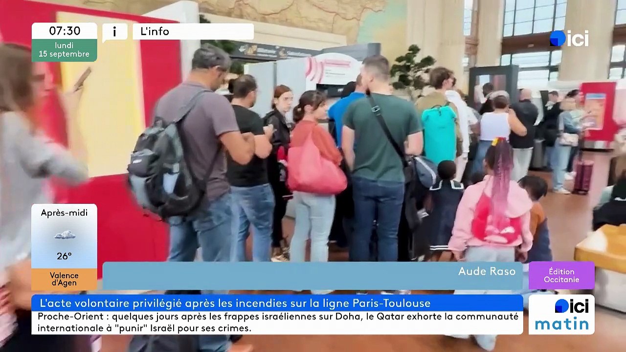 15/09/2025 - ici matin par ici Occitanie en vidéo