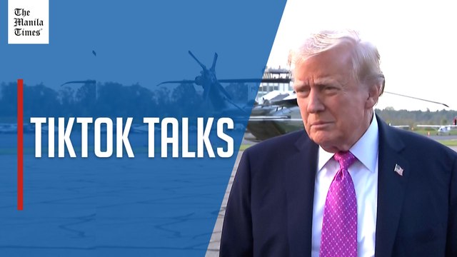 Trump says TikTok talks ongoing, outcome depends on China