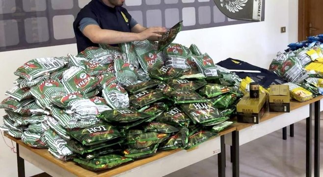 Sequestrati 85 chili di tabacco di contrabbando: denunciati due cittadini pakistani (15.09.25)
