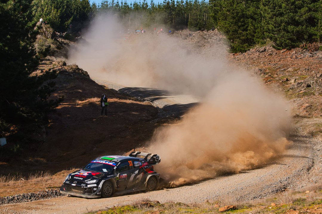Gallery: Elfyn Evans finishes second at Rally Chile