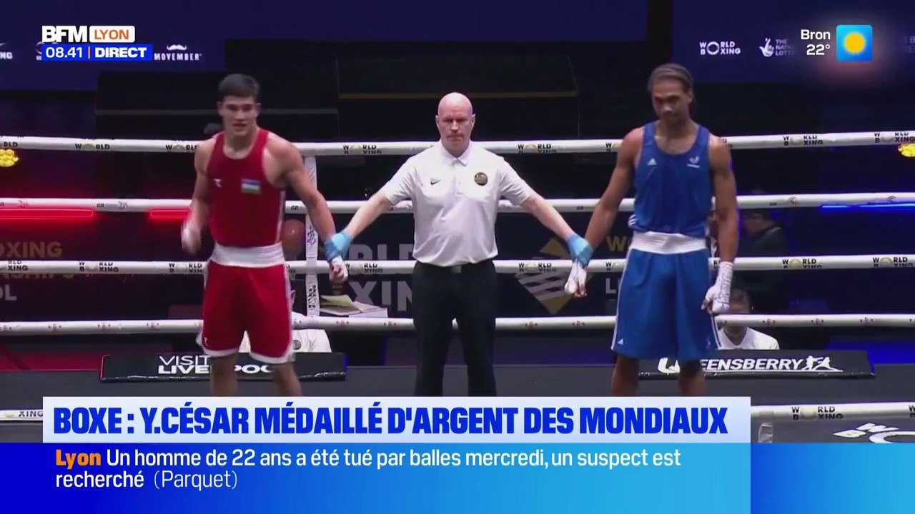 Yojerlin César vice champion du monde des Mondiaux de boxe (-80 kg)