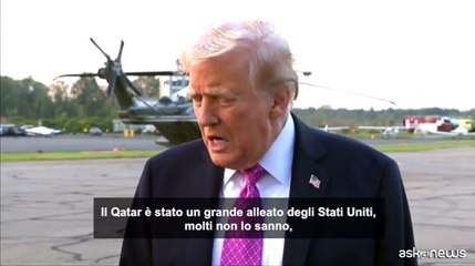 Trump: Qatar alleato degli Usa, Israele stia attento