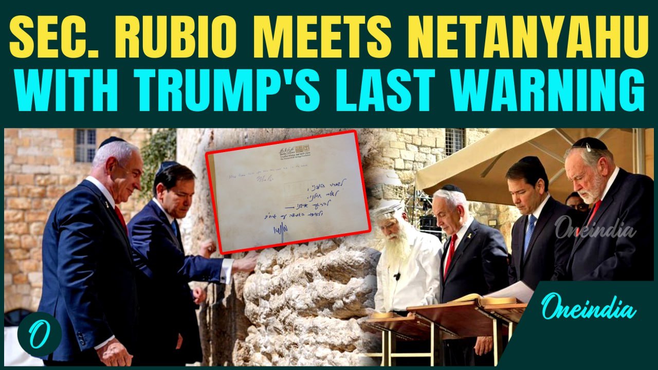 'Time Is Running Out': Marco Rubio Warns Netanyahu as Israel Faces Global Pressure Over Doha Strikes