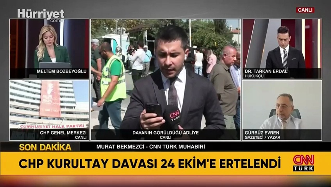 CHP'nin kurultay 24 Ekim'e ertelendi