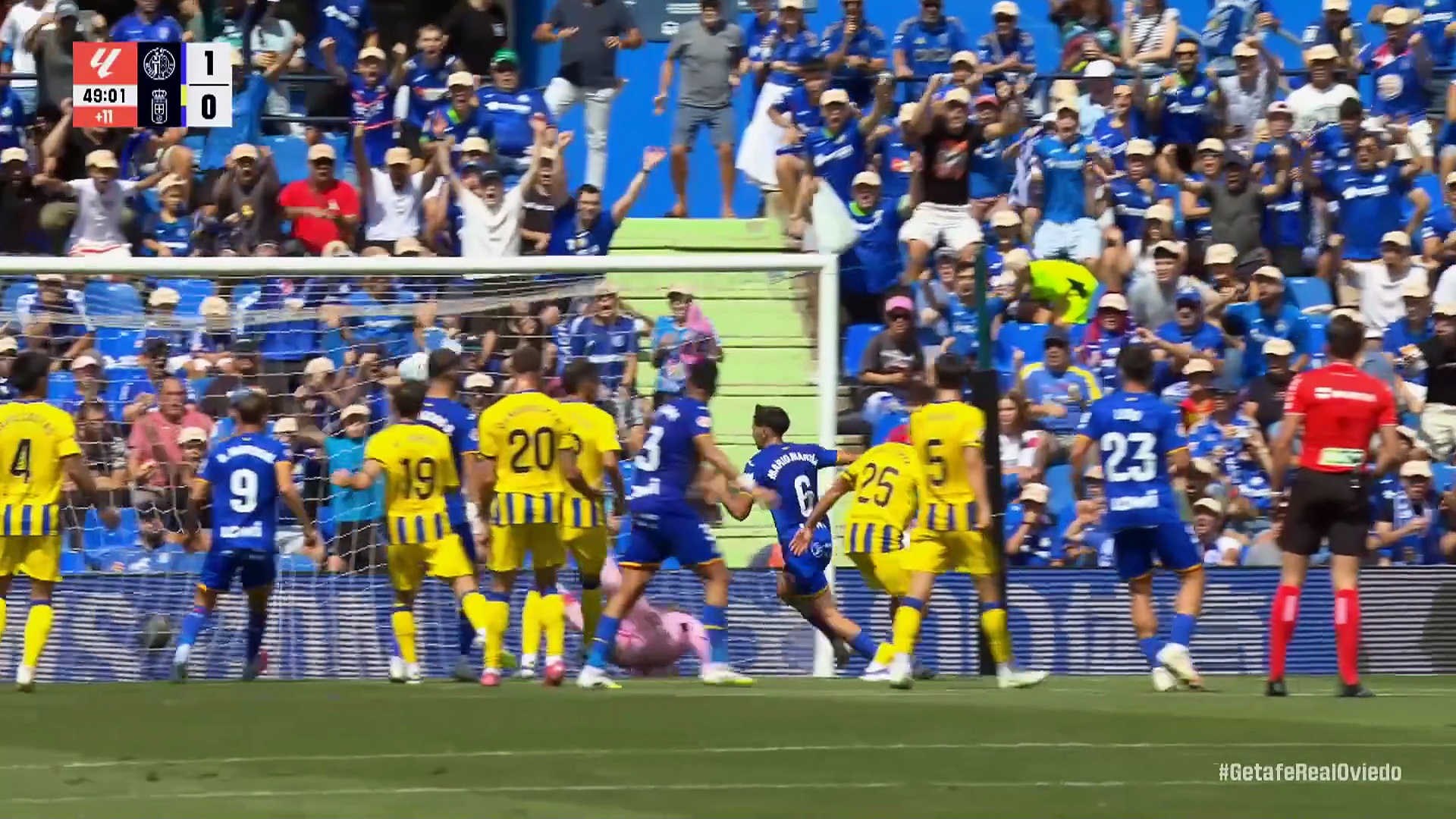 La Liga : Getafe trop fort pour Oviedo