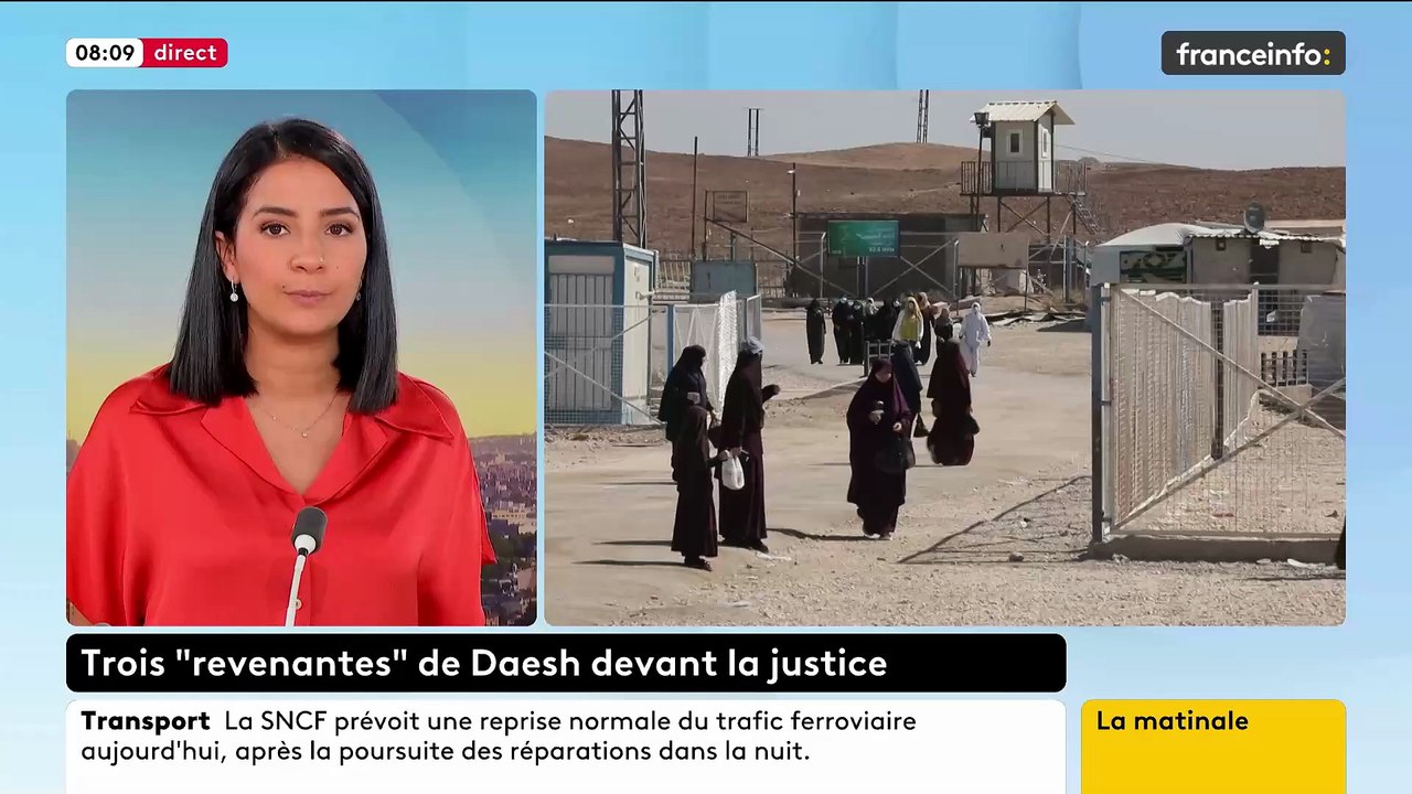 Trois femmes jihadistes soupçonnées d’avoir appartenu au groupe Etat islamique en Syrie, dont la nièce des frères Clain, comparaissent à partir d'aujourd'hui devant la cour d’assises spéciale de Paris - VIDEO