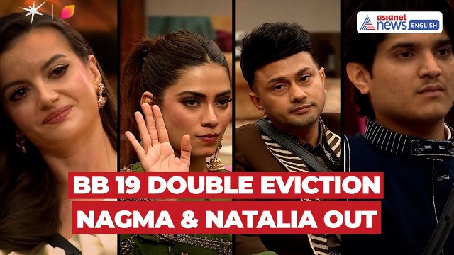 Bigg Boss 19 Double Eviction: Nagma & Natalia Out in FIRST Elimination of this Season!