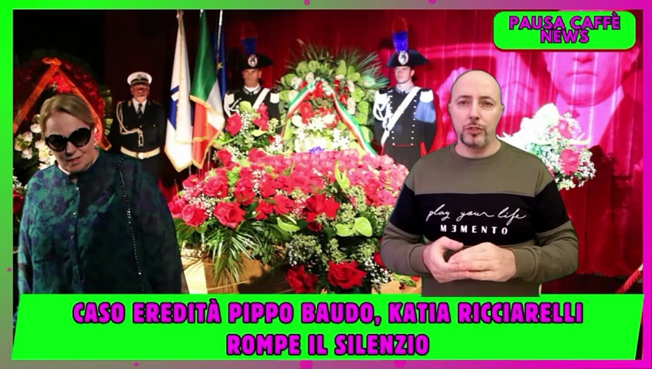 Caso eredità Pippo Baudo, Katia Ricciarelli rompe il silenzio