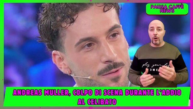 Andreas Muller, colpo di scena durante l’addio al celibato