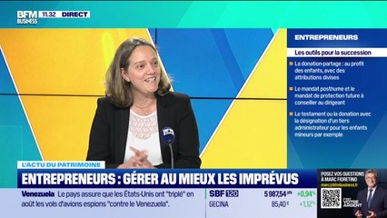 L'actu du patrimoine : Entrepreneurs, gérer au mieux les imprévus - 15/09