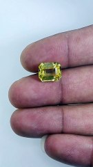 Radiant Emerald-Cut Yellow Sapphire