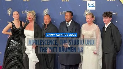 Rekord-Abend bei den Emmys 2025: "Adolescence", "The Studio" und "The Pitt" räumen ab
