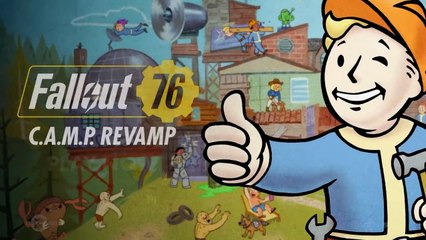 Fallout 76 Official CAMP Revamp Launch Trailer