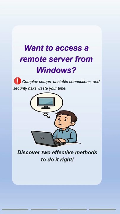 How to Access Remote Server from Windows