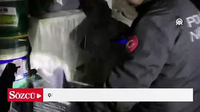 Çuvallara gizlenmiş 15 bin 908 uyuşturucu hap ele geçirildi