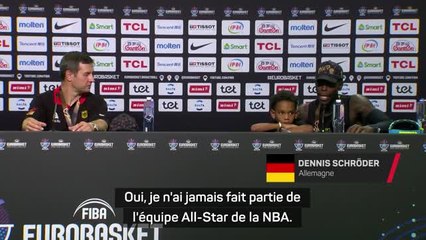 Allemagne - Schröder : “Giannis, Dončić, Jokić, Wagner, tellement d’européens font le spectacle en NBA !”