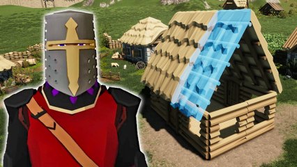 Bauen, Reiten, Kämpfen: Dungeons & Kingdoms macht euch zum Ritter, sieht aus wie Valheim ohne Wikinger