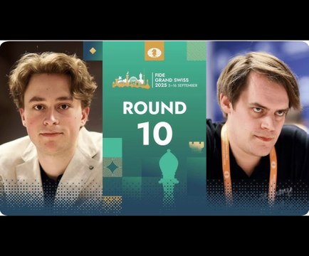 Keymer Holds Bluebaum | Strategic Round 10 Draw | FIDE Grand Swiss 2025