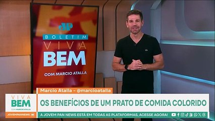 Por que devo montar um prato de comida colorido? Marcio Atalla explica