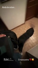 Viriato Quintela reencontra-se com patudo e comove fãs.