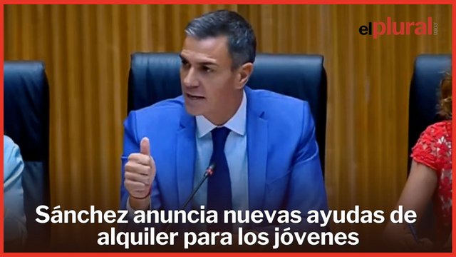 Sánchez anuncia nuevas ayudas de cerca de 30.000 euros de alquiler con derecho a compra para jóvenes