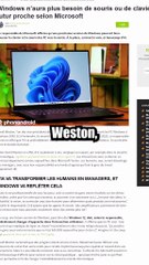 Votre clavier et votre souris : C'est la fin