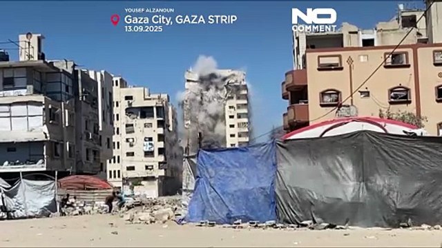 Israele distrugge numerosi edifici a Gaza City dopo avvertimento di evacuazione