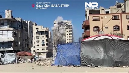 Israel zerstört Hochhäuser in Gaza-Stadt nach Evakuierungswarnung