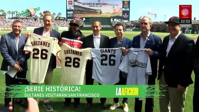 Sultanes de Monterrey y Gigantes anuncian juegos de exhibición en Estados Unidos