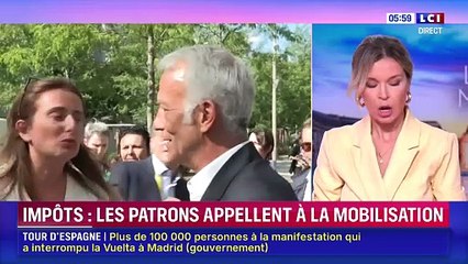 Laurene Barrière - LCI Matinale du 15/09/2025 - Chaos sur les rails, colère du MEDEF et une Vuelta sous haute tension 🚴‍♂️