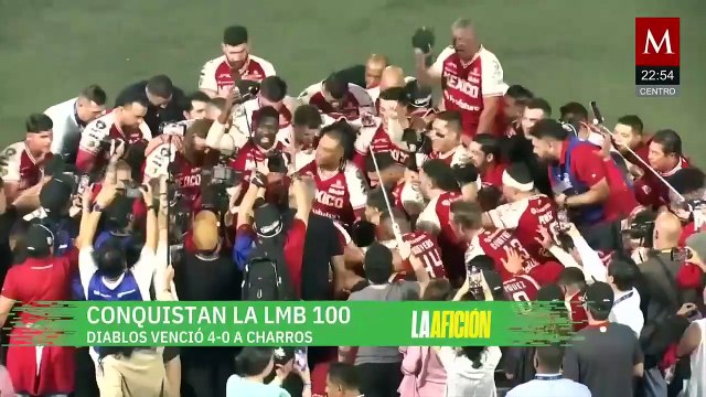 Diablos Rojos del México se coronan bicampeones de la Liga Mexicana de Béisbol