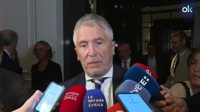 Marlaska habla de protestas pacíficas pero desea la recuperación de los 22 policías heridos