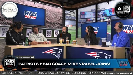 Patriots HC Mike Vrabel Joins- full segment